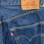 LEVI’S Jeansy Damskie Niebieskie XL - zdjęcie 3