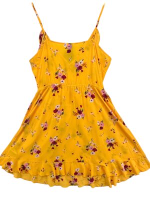 H&M Sukienka Damska Żółta Kwiatowa 3XL - zdjęcie 2