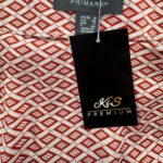 PRIMARK Spódnica Damska Czerwona Wzorzysta S - zdjęcie 3