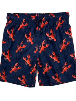 PRIMARK Spodenki Dziecięce Niebieskie Wzór 116 - zdjęcie 1
