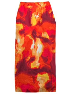 PRETTYLITTLETHING Spódnica Damska Wielokolorowa XXL - zdjęcie 2