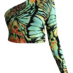BERSHKA Bluzka Damska Wielokolorowa M