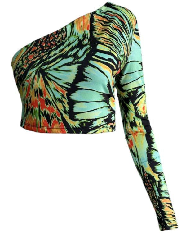 BERSHKA Bluzka Damska Wielokolorowa M