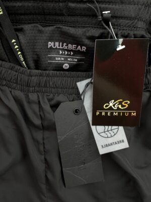 PULL & BEAR Spodenki Męskie Czarne M - zdjęcie 3
