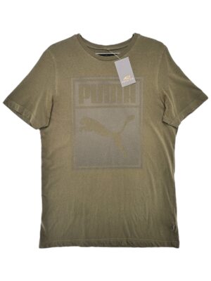 PUMA Bluzka Męska Zielona S - zdjęcie 1