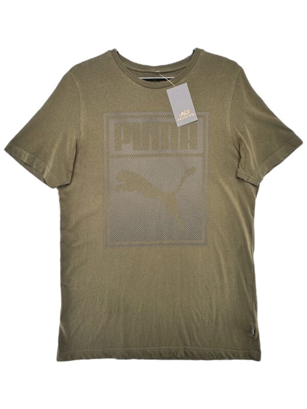 PUMA Bluzka Męska Zielona S