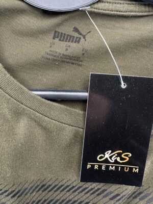PUMA Bluzka Męska Zielona S - zdjęcie 3