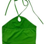 ZARA Top Damski Zielony S - zdjęcie 2
