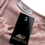 MANGO Top Damski Różowy M - zdjęcie 3