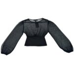 PRIMARK Bluzka Damska Czarna M - zdjęcie 3