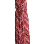 WAREHOUSE Sukienka Damska Czerwona Geometryczna 3XL - zdjęcie 2