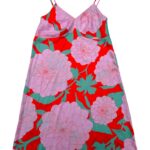 TU Sukienka Damska Czerwona Kwiatowy S - zdjęcie 3