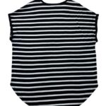 PAPAYA Koszulka Damska Czarna Paski L - zdjęcie 2