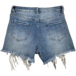 GOLD SK Szorty Damskie Niebieskie Frędzle S - zdjęcie 2