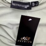 PRETTYLITTLETHING Top Damski Zielony Bez Wzoru S - zdjęcie 3
