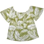 LOVE TEES Koszulka Damska Zielona Roślinna 3XL - zdjęcie 2