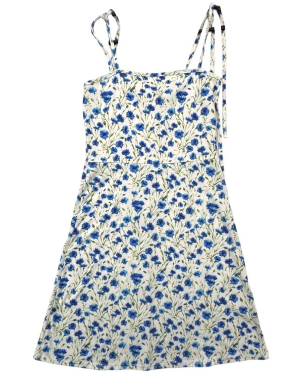 BOOHOO Sukienka Damska Biała Kwiatowa M