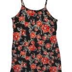 CAPSULE Sukienka Damska Czarna Kwiatowa L - zdjęcie 1