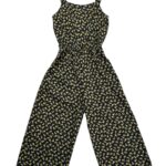 NEW LOOK Kombinezon Dziecięcy Czarny Kwiatowy 152 - zdjęcie 1