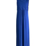 M&CO Sukienka Damska Niebieska Maxi 3XL - zdjęcie 2