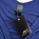 M&CO Sukienka Damska Niebieska Maxi 3XL - zdjęcie 3