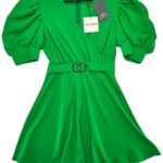 GIRL IN MIND Sukienka Damska Zielona S - zdjęcie 1