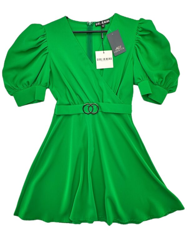 GIRL IN MIND Sukienka Damska Zielona S