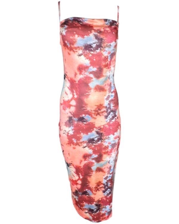 Sukienka Damska Wielokolorowa S