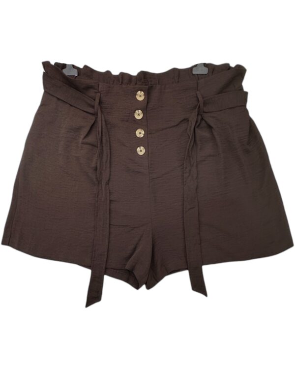 PEACOCKS Krótkie spodenki Damskie Brązowe ONE SIZE