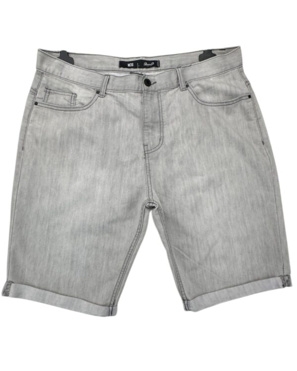 DENIM CO Szorty Męskie Szare L