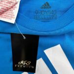ADIDAS Koszulka Dziecięca Niebieska 140 - zdjęcie 3