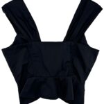 PRETTYLITTLETHING Top Damski Czarny M - zdjęcie 2