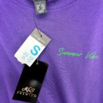 PRIMARK Koszulka Damska Fioletowa S - zdjęcie 3