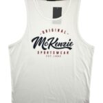 MCKENZIE Koszulka Męska Biała Logo L - zdjęcie 1