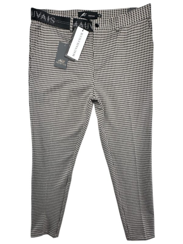 MAUVAIS Spodnie Męskie Szare L