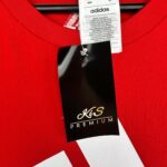 ADIDAS Koszulka Męska Czerwona M - zdjęcie 3