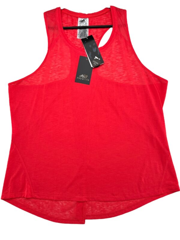 ADIDAS Top Damski Czerwony XL