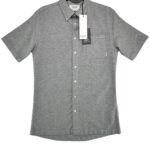 FIRETRAP Koszula Męska Szara S Bawełna - zdjęcie 1