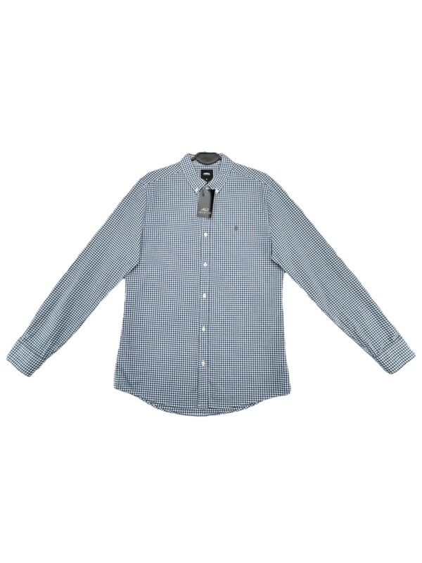 BURTON MENSWEAR Koszula Męska Niebieska Kratka M