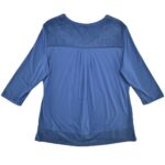 OLSEN Bluzka Damska Niebieska L - zdjęcie 2