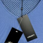 OLSEN Bluzka Damska Niebieska L - zdjęcie 3