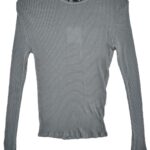 ZARA Bluzka Damska Szara M - zdjęcie 1