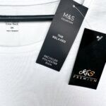 M&S Koszulka Damska Biała ONE SIZE - zdjęcie 3