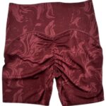 GYMSHARK Kolarki Damskie Czerwone M - zdjęcie 2