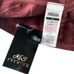 GYMSHARK Kolarki Damskie Czerwone M - zdjęcie 3