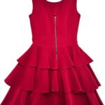 INNA Sukienka Damska Czerwona S - zdjęcie 2