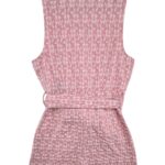 Kombinezon Damski Różowy Kwiaty S - zdjęcie 2