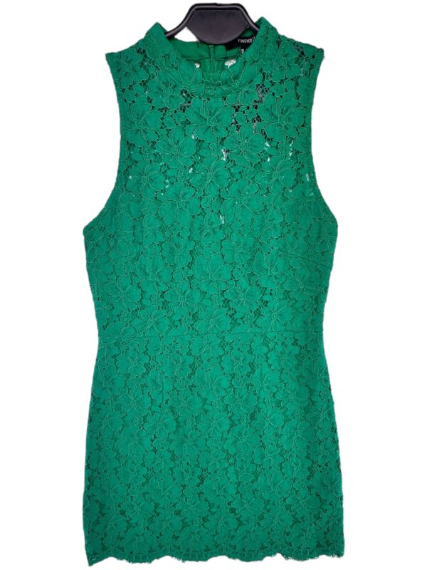 FOREVER 21 Sukienka Damska Zielona S