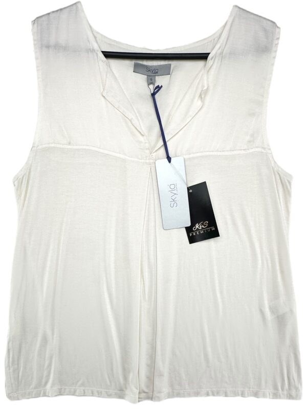 SKYLA Bluzka Damska Biała S