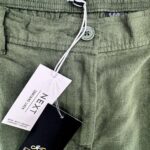 NEXT Spodnie Damskie Zielone XXL Len - zdjęcie 3